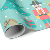 Kleurig kerstsymbool cadeaupapier (Rol Hoek)