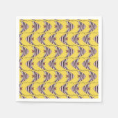 Kleurig kinder vispatroon servet (Voorkant)