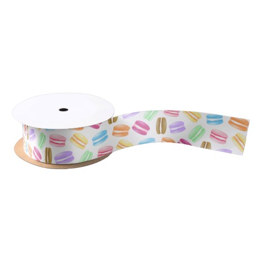 kleurig macaronpatroon lint (Spoel)