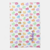 kleurig macaronpatroon theedoek (Verticaal)