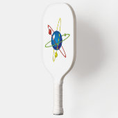 Kleurig model van de Atom Pickleball Paddle (Links)