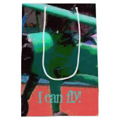 Kleurig modelvlak medium cadeauzakje (Achterkant)