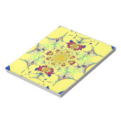 Kleurig ontwerp voor helderlicht notitieblok (Gedraaid)