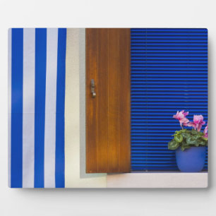 Kleurig ontwerpcontrast bij verblijf fotoplaat
