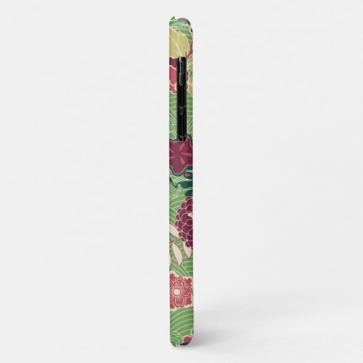 Kleurig oosterse zijde Case-Mate iPhone case (Achterkant/links)