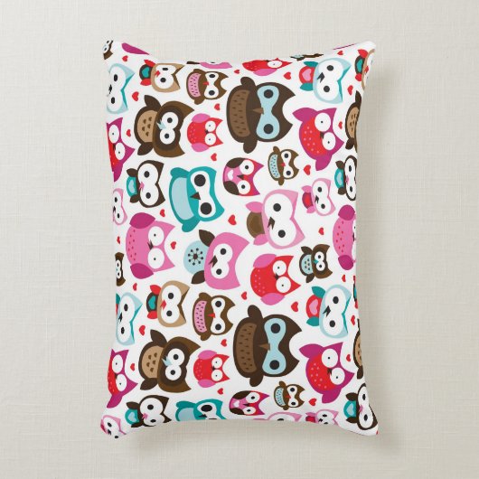 kleurig ovenpatroon accent kussen (Voorkant(Verticaal))