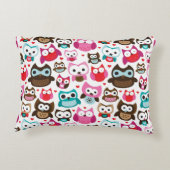 kleurig ovenpatroon accent kussen (Achterkant)