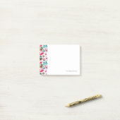 kleurig ovenpatroon post-it® notes (Op bureau)