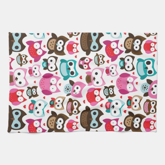 kleurig ovenpatroon theedoek (Horizontaal)