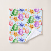 Kleurig Pasen Ei Lente  Bad Handdoek (Wasdoekje)
