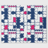 Kleurig patroon, elegant cadeaupapier (Vlak)