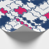 Kleurig patroon, elegant cadeaupapier (Hoek)