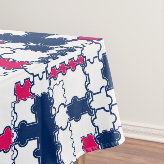 Kleurig patroon, elegant tafelkleed (Voorbeeld)