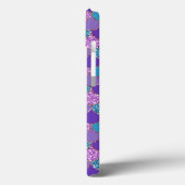 Kleurig patroon met glitterige zeemschalen Case-Mate iPhone case (Achterkant / Links)