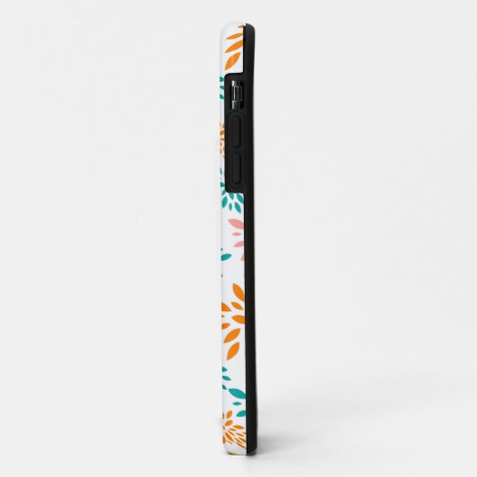 Kleurig patroon van abstracte bloemen Case-Mate iPhone case (Achterkant/links)