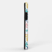 Kleurig patroon van abstracte bloemen Case-Mate iPhone case (Achterkant/rechts)