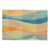 Kleurig patroon van Abstracte strepen Kussensloop (Achterkant)