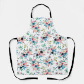 Kleurig patroon van bronbloemen schort (Voorkant)
