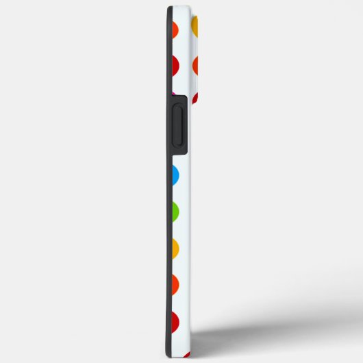 Kleurig patroon van regenboogcirkels Case-Mate iPhone case (Achterkant / Rechts)