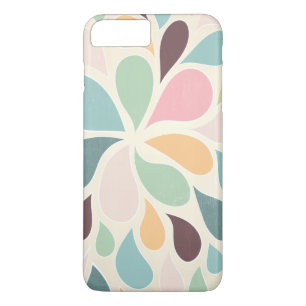 Kleurig patroon van retro paisley 	iPhone 8 plus / 7 plus hoesje
