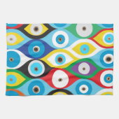 Kleurig patroon voor bescherming van het oog theedoek (Horizontaal)