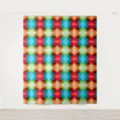 kleurig patroon wandkleed (Voorkant)