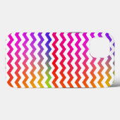 Kleurig regenboogkleurig golfpatroon Case-Mate iPhone case (Achterkant (horizontaal))