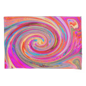 Kleurig regenboogvormig retroflectief abstract ont kussensloop (Voorkant)