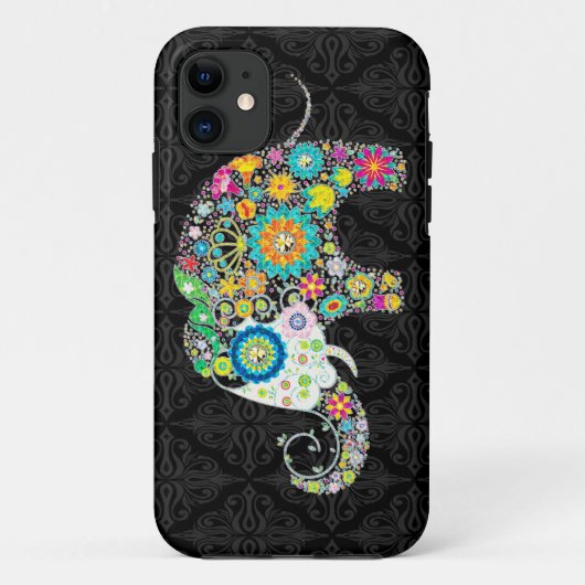 Kleurig retrorventilatorontwerp Case-Mate iPhone case (Achterkant)