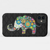 Kleurig retrorventilatorontwerp Case-Mate iPhone case (Achterkant (horizontaal))