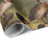 Kleurig  schilderij van eenden cadeaupapier (Rol Hoek)