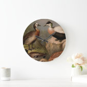 Kleurig  schilderij van eenden grote klok (Huis)