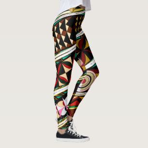 Kleurig Spaans plafond Leggings