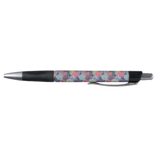 Kleurig Succulent Patroon Pen (Bodem)