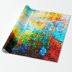 Kleurig textuureffect. Mooie Abstracte Decora Cadeaupapier