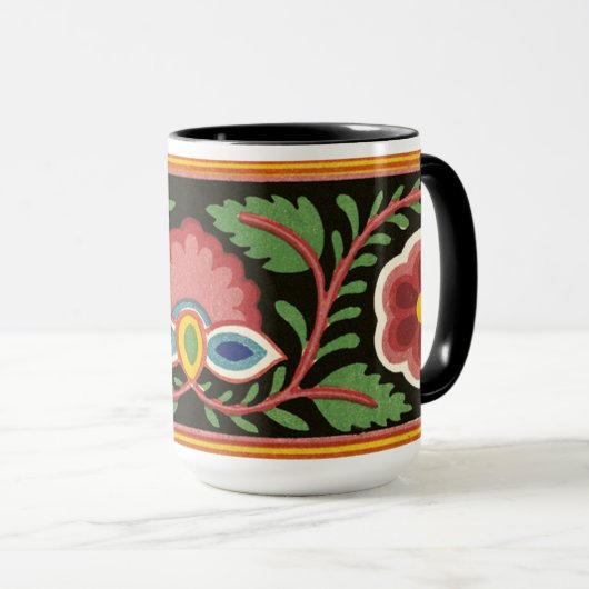 Kleurig ventilatorontwerp - Mok (Voorkant rechts)