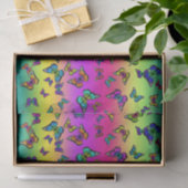 Kleurig Vlinder Tissue Papier (Geschenk)