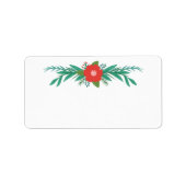  kleurig winteretiket voor vette lading etiket (Voorkant)