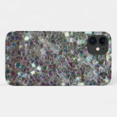 Kleurig zilvermozaïek Case-Mate iPhone case (Achterkant (horizontaal))