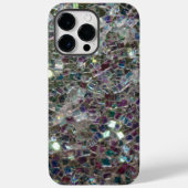 Kleurig zilvermozaïek Case-Mate iPhone case (Achterkant)