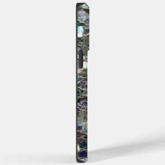 Kleurig zilvermozaïek Case-Mate iPhone case (Achterkant / Rechts)