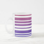 Kleurige Barcode Matglazen Mok (Links)