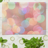 Kleurige Bubbel Keukenhanddoek (Gevouwen)