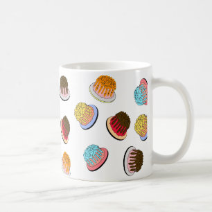 Kleurige Mini Donut Patroon Mok