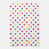 Kleurige Stippen Keukenhanddoek (Verticaal)
