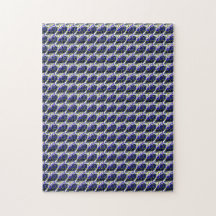 Kleurillustratie Fancy vormen, grijs en blauw