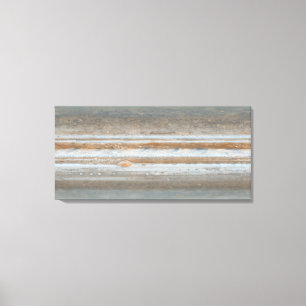 Kleurkaart van Jupiter Canvas Afdruk