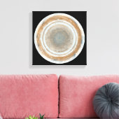 Kleurkaart van Jupiter Canvas Afdruk (Insitu (Woonkamer))