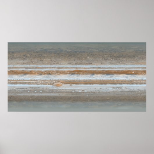 Kleurkaart van Jupiter Poster (Voorkant)