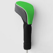 kleurkalk groen golfheadcover (Schuin)
